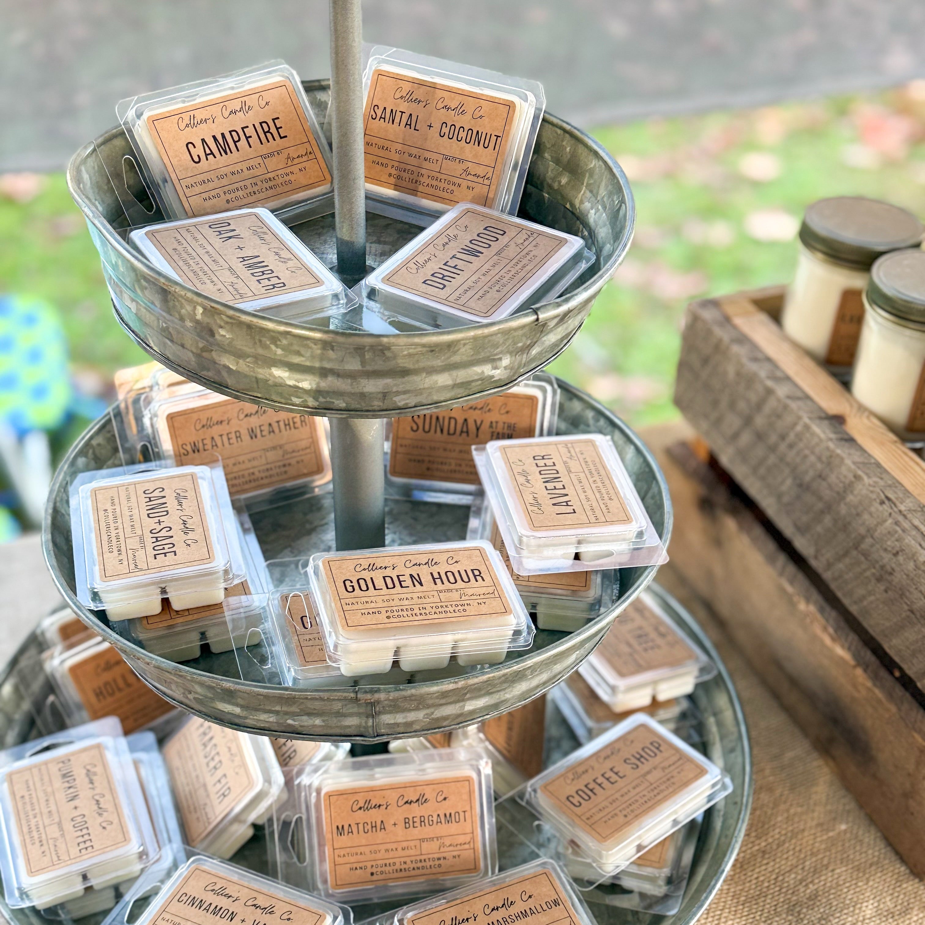 White Sage + Lavender - wax melt