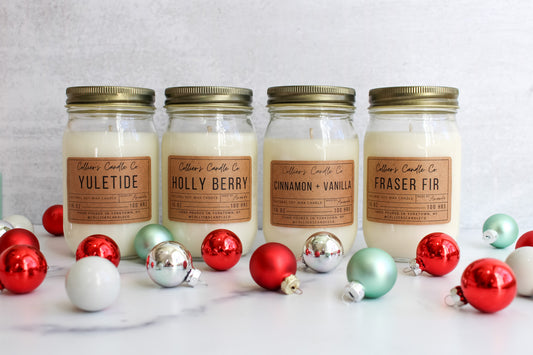 Holiday candle scents