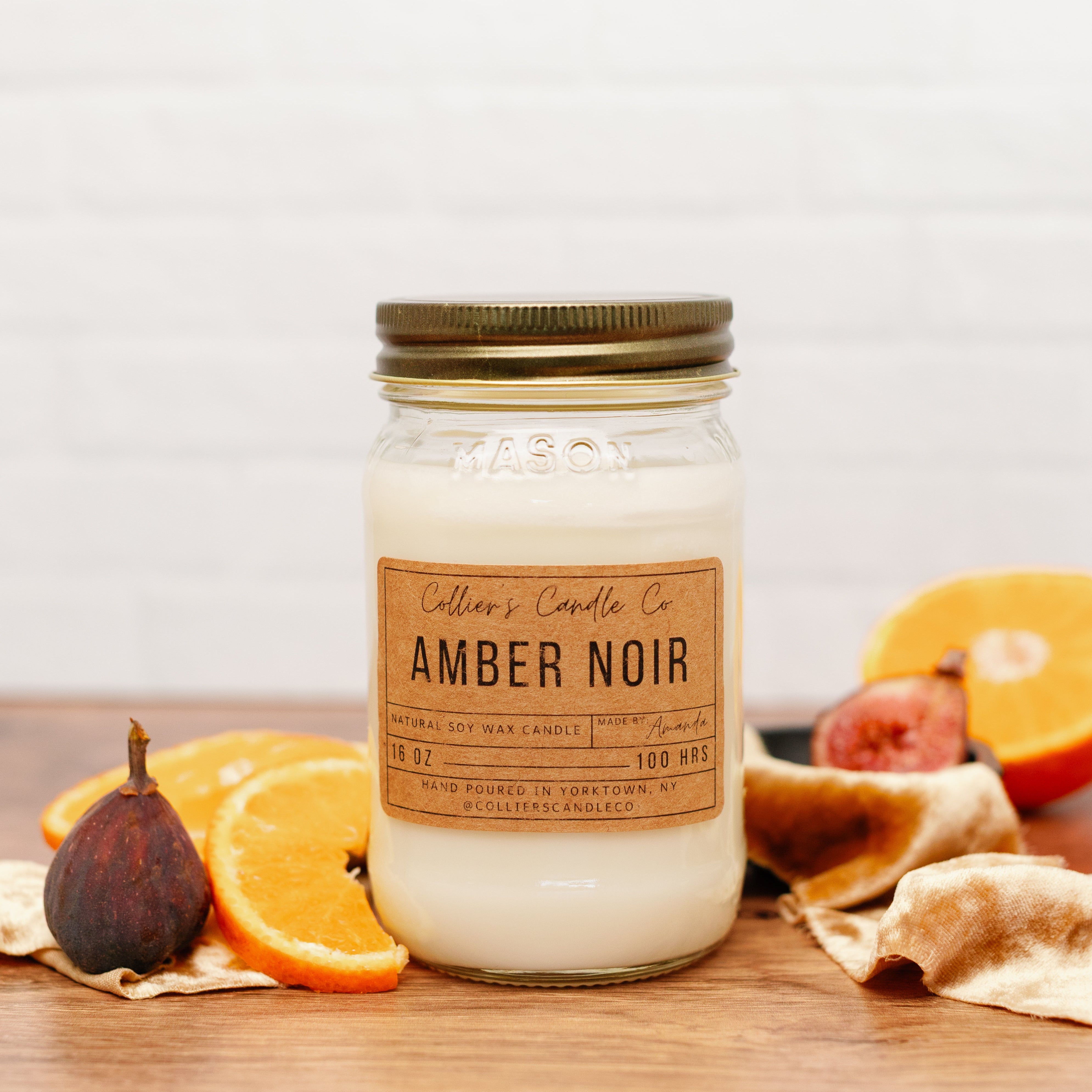 R*5様 Lumiere Noire 70ml Amber Noir – Collier's Candle Co.